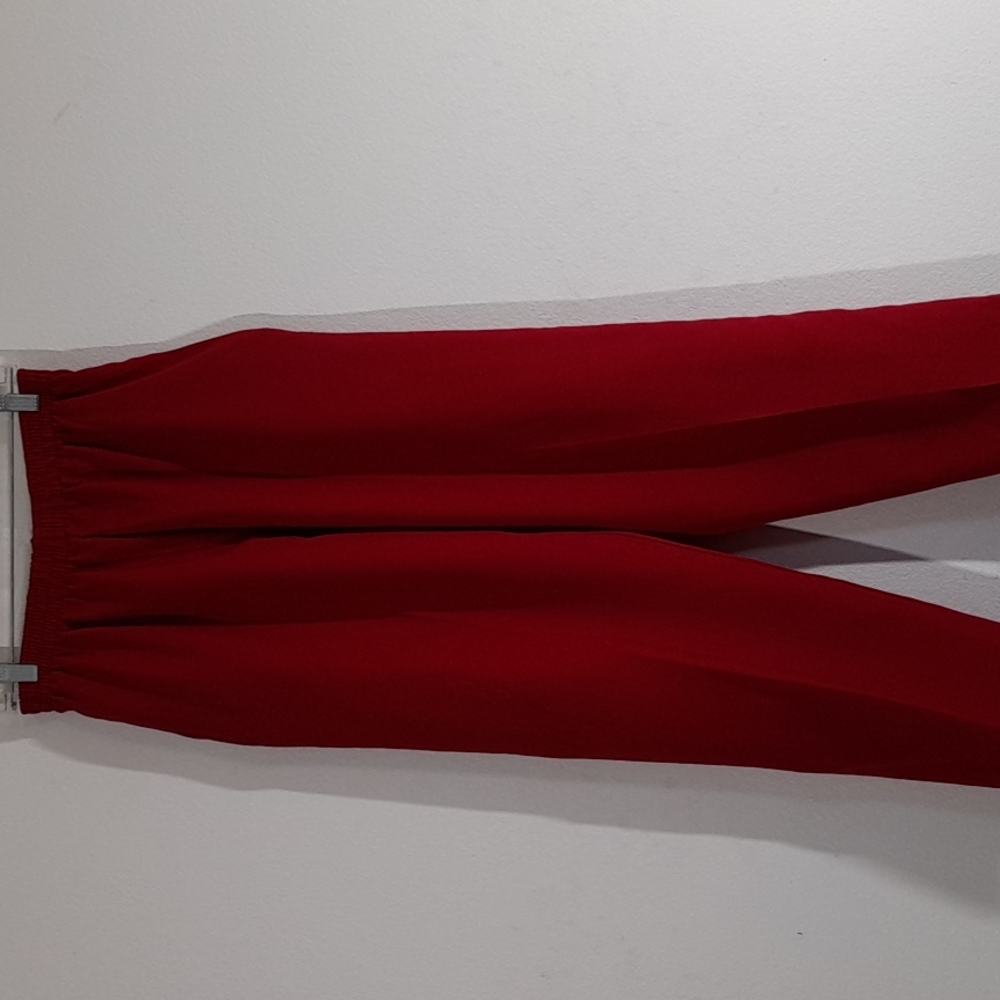 First Choice Red Elastic Pants